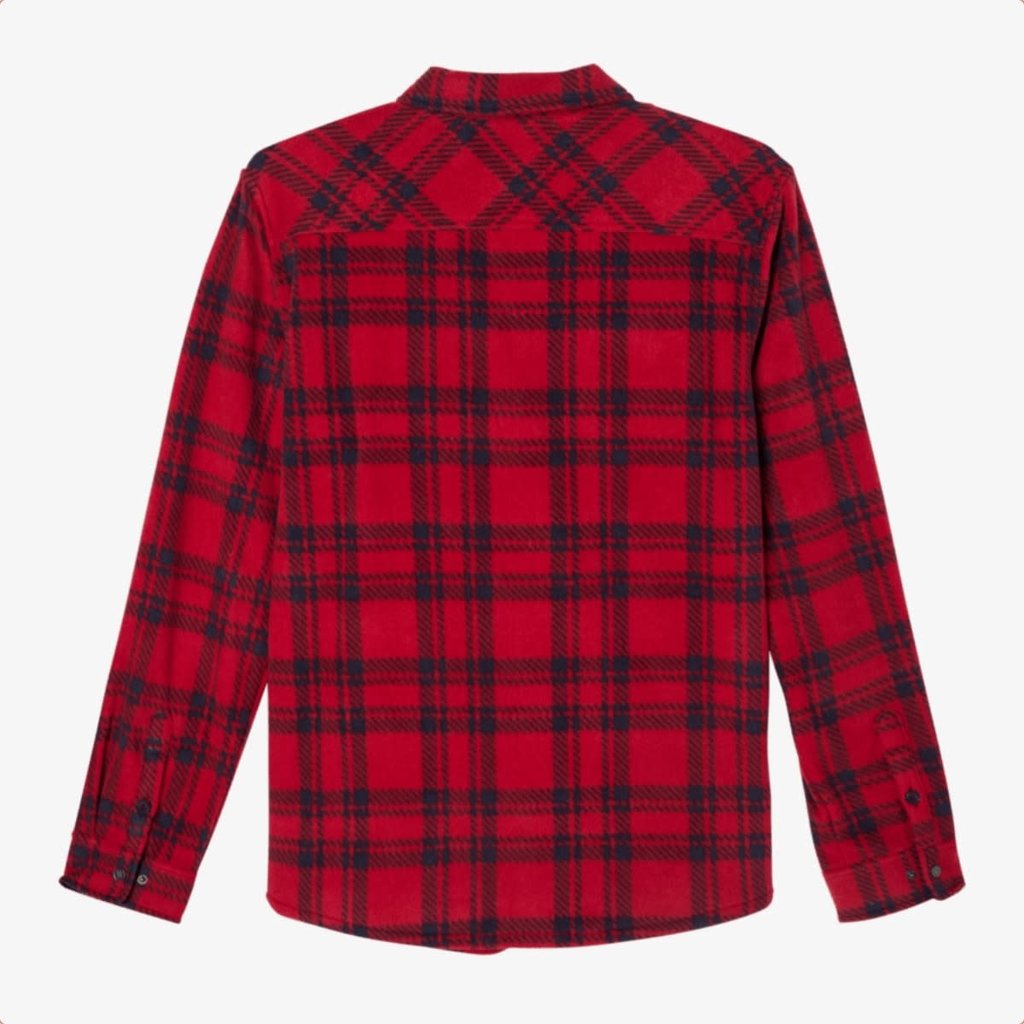 GLACIER PLAID SUPERFLEECE FLANNEL SHIRT