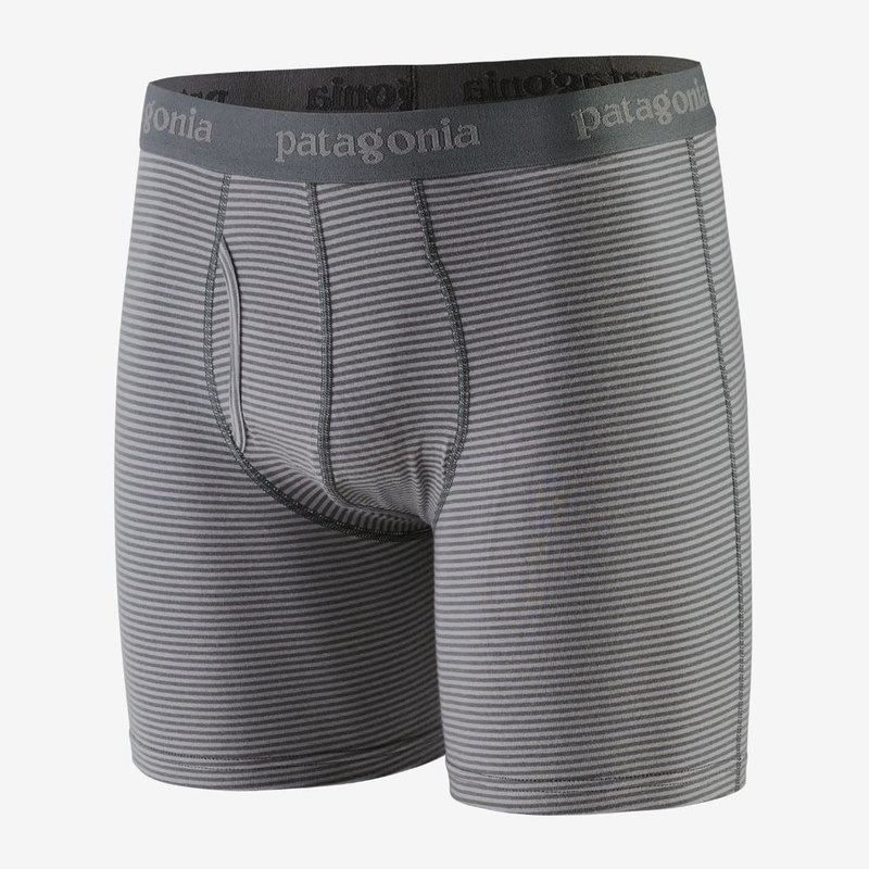 Patagonia Patagonia Men's Essential Boxer Briefs 6” Fathom Forge Grey