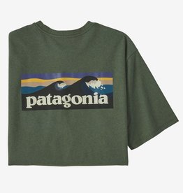 Patagonia Patagonia Men's Boardshort Logo Pocket Responsibili-Tee Hemlock Green FINAL SALE