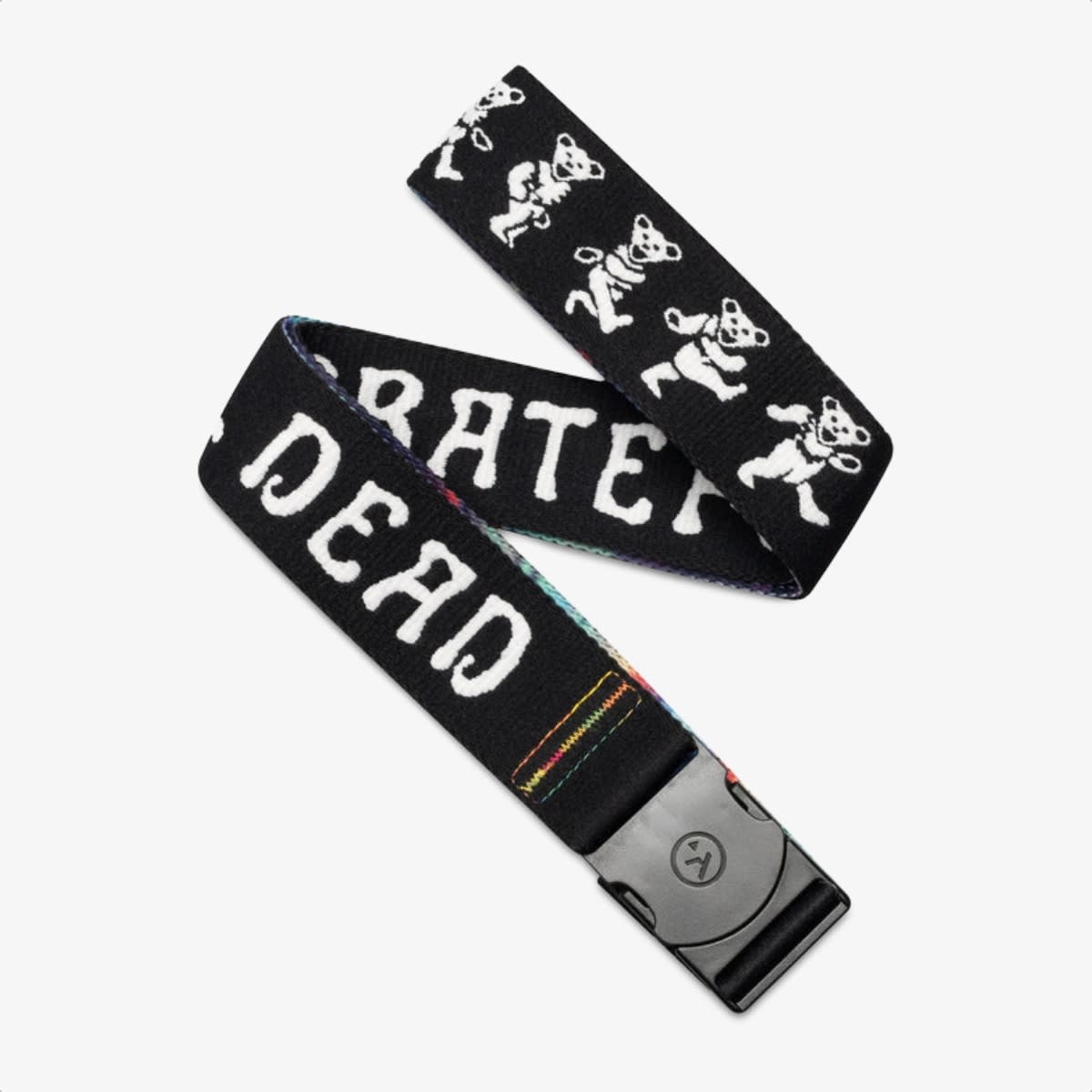 Arcade Grateful Dead Dancing Bears Belt Black - Surfari