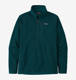 Patagonia Patagonia Men's Better Sweater 1/4 Zip Fleece Dark Borealis Green FINAL SALE