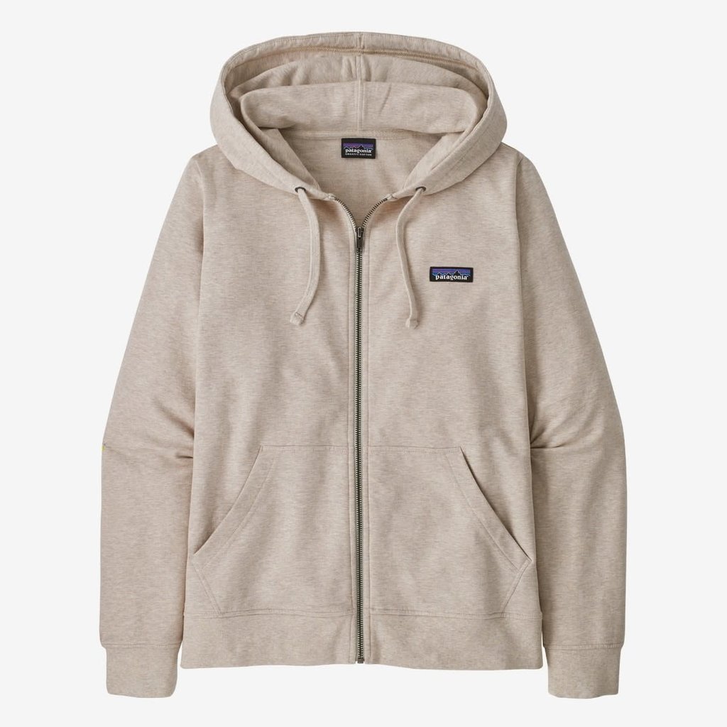 Patagonia Women's Ahnya Full-Zip Fleece Hoody Dyno White Heather