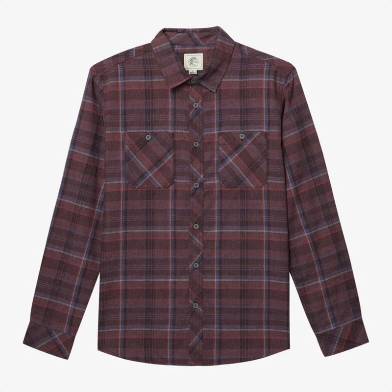 O'Neill O'Neill Mythic Sessions Flannel Huckleberry FINAL SALE