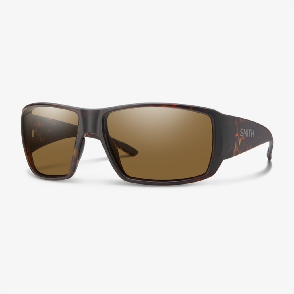 Smith Smith Guide's Choice Matte Tortoise + ChromaPop Glass Polarized Brown