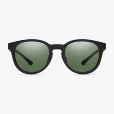 Smith Smith Eastbank Matte Black + ChromaPop Polarized Gray Green Lens