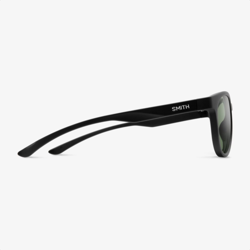 Smith Smith Eastbank Matte Black + ChromaPop Polarized Gray Green Lens