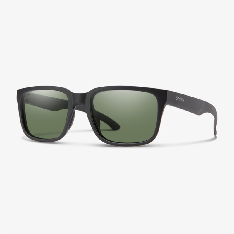 Smith Smith Headliner Matte Black + ChromaPop Polarized Gray Green Lens