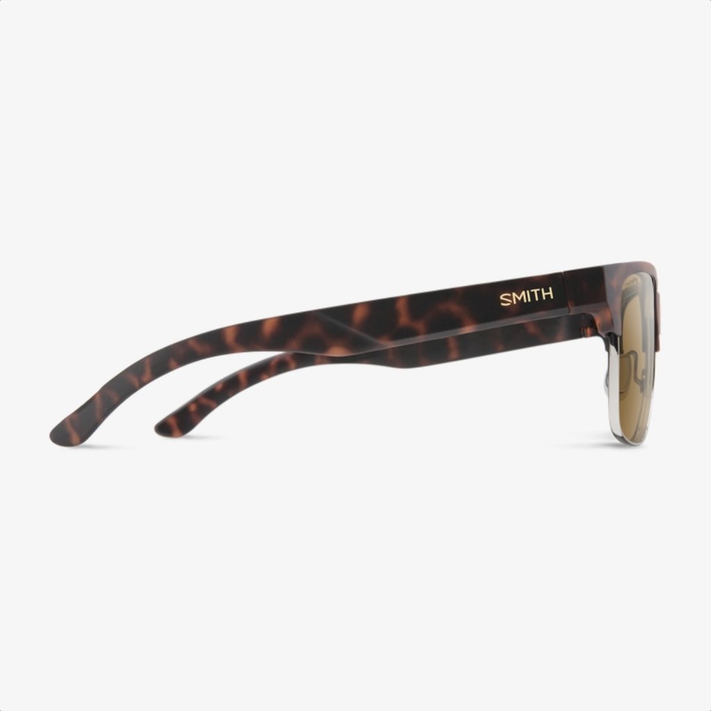 Smith Smith Lowdown Split Matte Tortoise + ChromaPop Polarized Brown