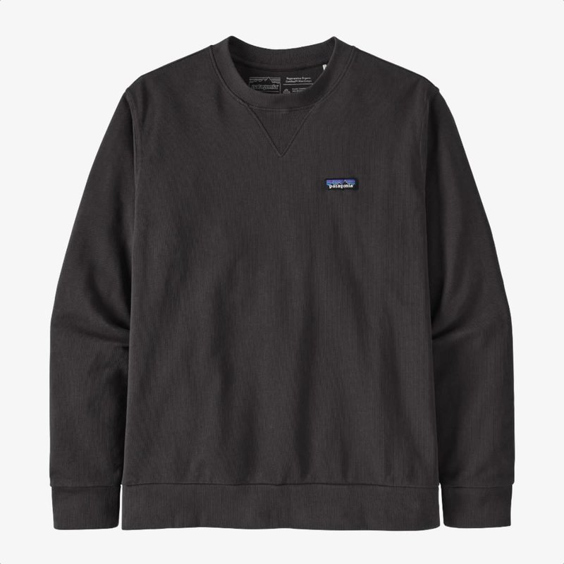 Patagonia Patagonia Regenerative Organic Certified Cotton Crewneck Sweatshirt Ink Black