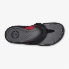 OluKai OluKai 'Awiki Men's Beach Sandal Black / HLA