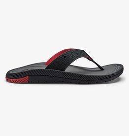 OluKai OluKai 'Awiki Men's Beach Sandal Black / HLA FINAL SALE