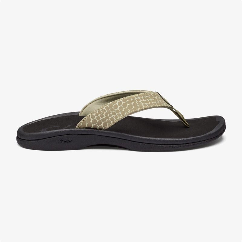 OluKai ‘Ohana Pa'i Women's Beach Sandals Silt / Mo'o