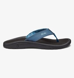 OluKai OluKai 'Ohana Men's Beach Sandal Vintage Blue / Black