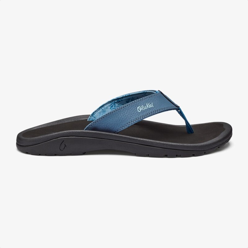 OluKai OluKai 'Ohana Men's Beach Sandal Vintage Blue / Black