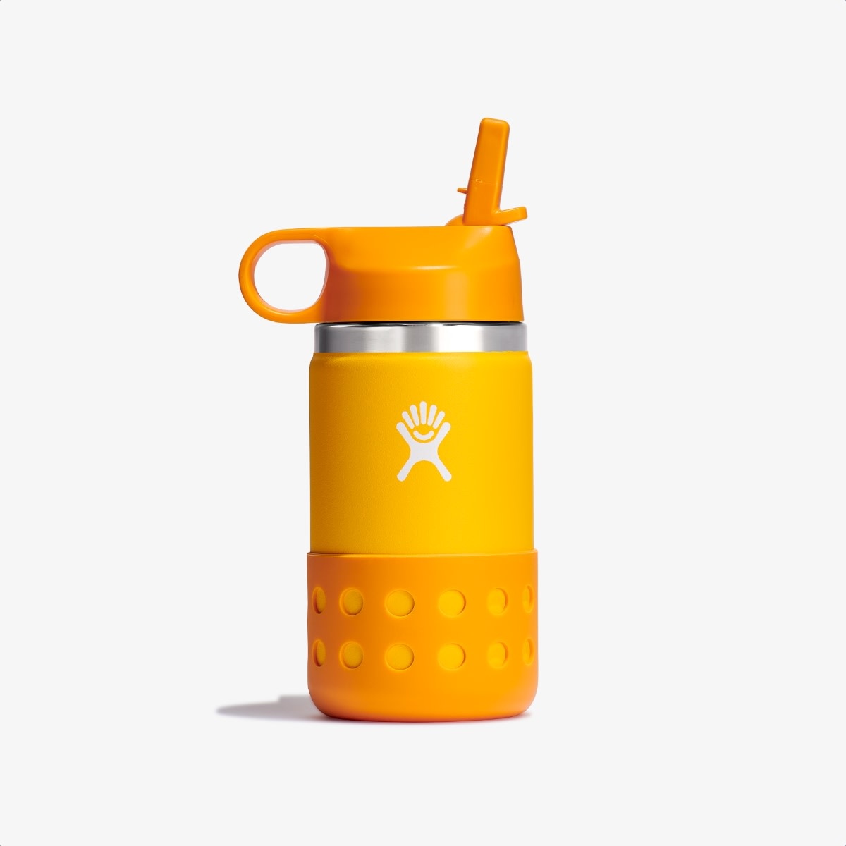 Hydro Flask 12 oz Kids Wide Mouth Straw Lid Bottle Lake