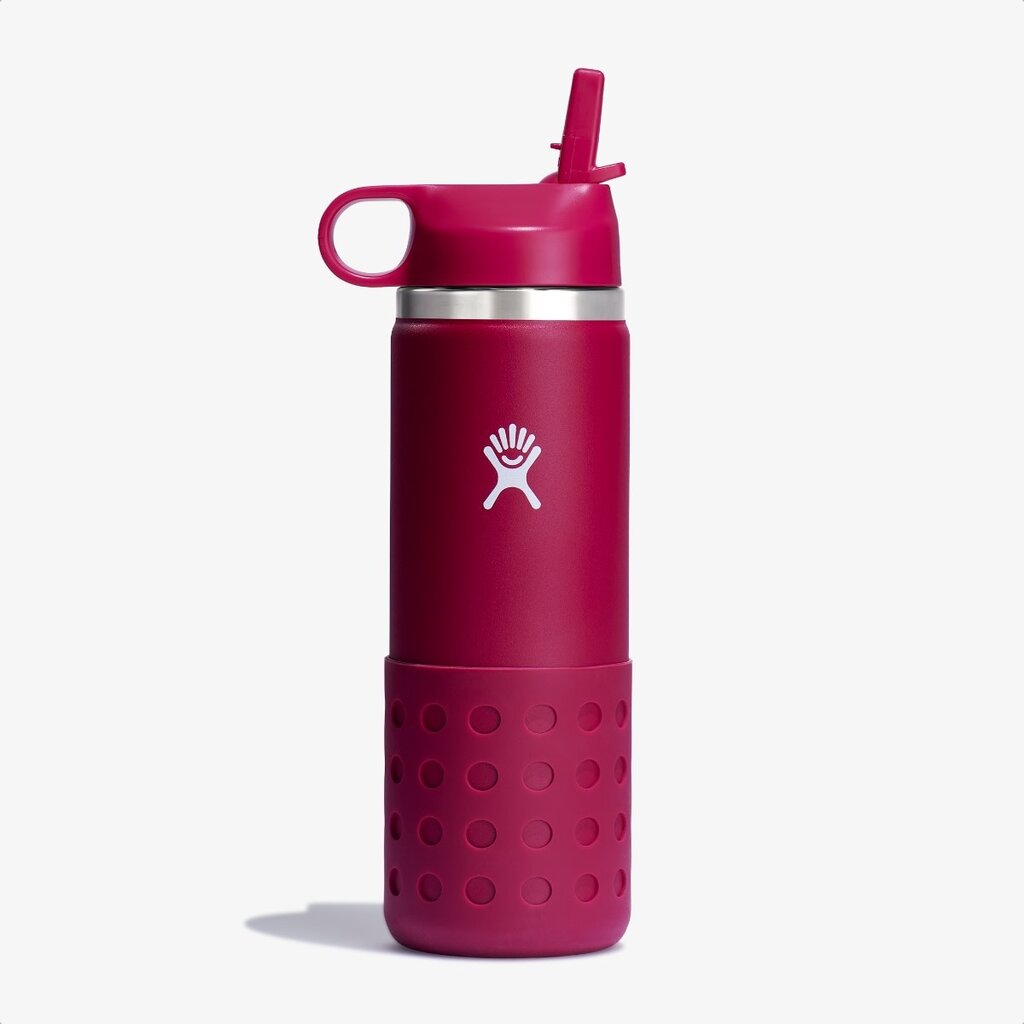 Hydro Flask 20 oz Kids Wide Mouth w/ Straw Lid - Surfari