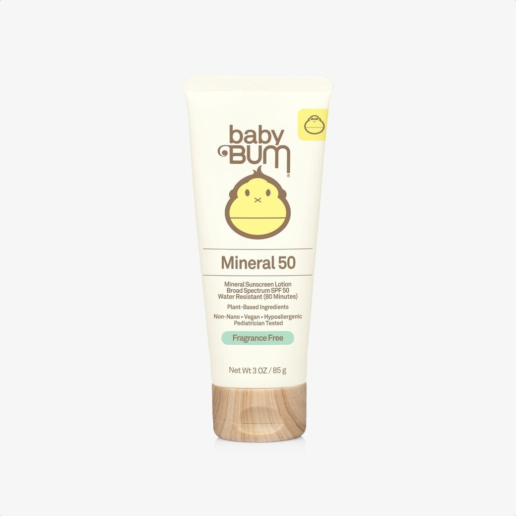 Sun Bum Baby Bum Mineral SPF 50 Sunscreen Lotion Fragrance Free