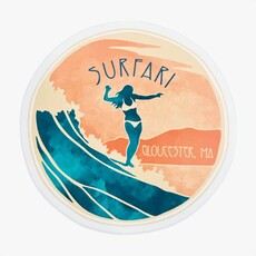 Surfari Surfari Wahine Toes Sticker