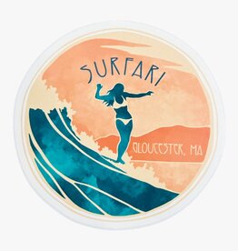 Surfari Surfari Wahine Toes Sticker