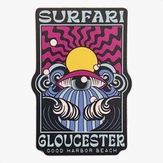 Surfari Surfari Sea Eye Sunset Sticker