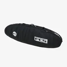 FCS FCS 7'6" Travel 2 Fun Board Cover Black/Grey