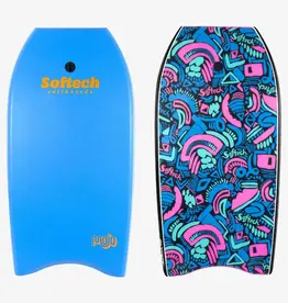 Softech Softech Mojo 42" Bodyboard Blue Retro