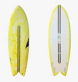 Solid Surfboards 5'10" Solid Throwback Yellow Tint