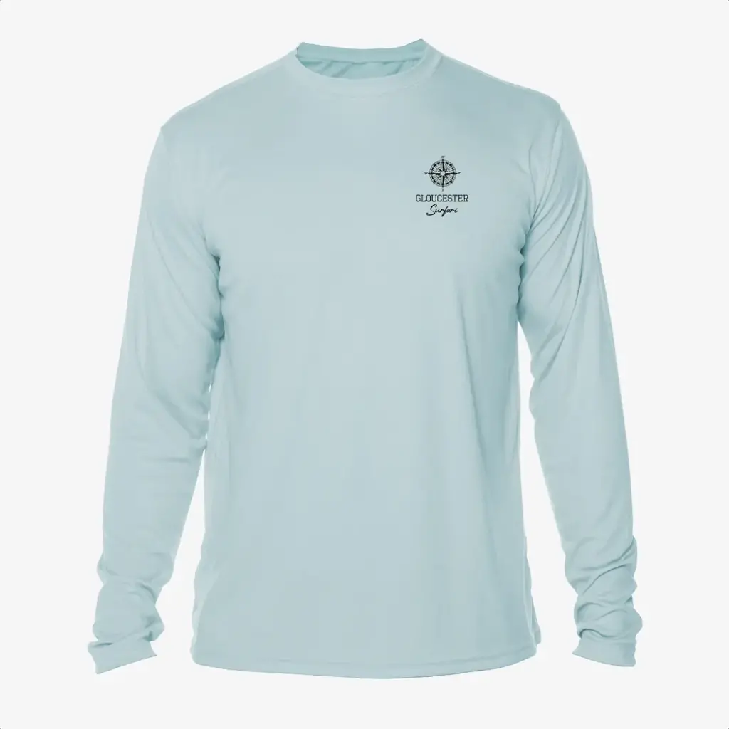 Surfari Surfari Beach Signs UPF 50+ L/S Solar Top Blue