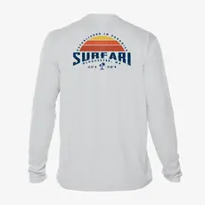 Surfari Surfari Sun Daze UPF 50+ L/S Solar Top Pearl Grey