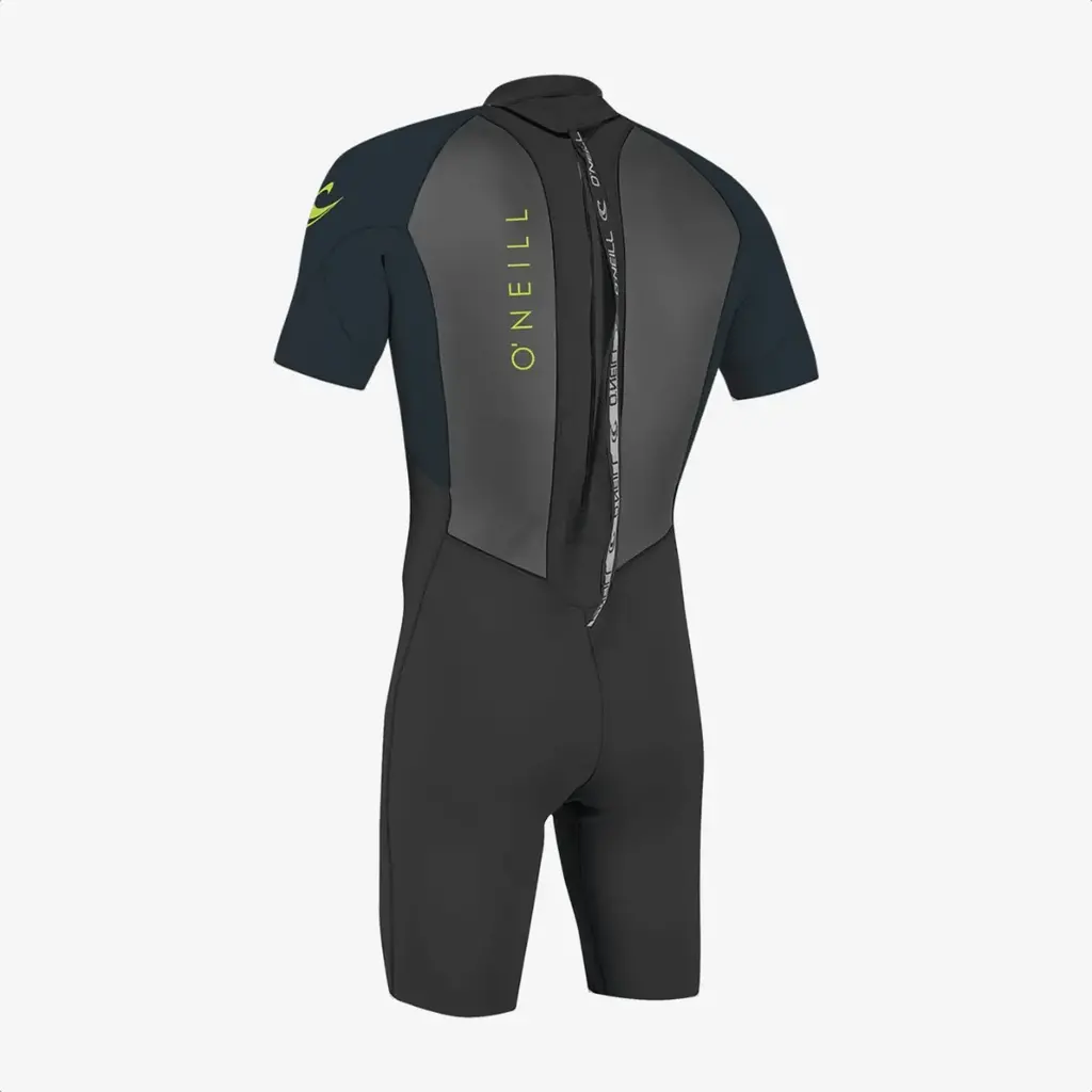 O'Neill O'Neill Youth Reactor 2 2mm Back Zip S/S Spring Wetsuit Black/Slate