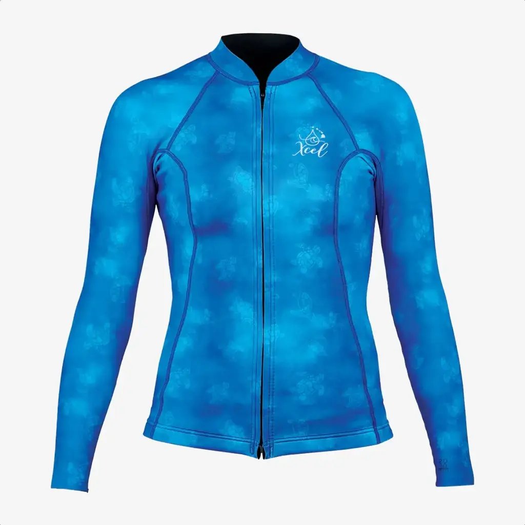 Women's Ocean Ramsey Water Inspired Premium Stretch Long Sleeve UV Top