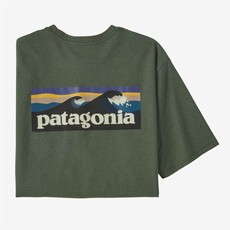 Patagonia Patagonia Men's Boardshort Logo Pocket Responsibili-Tee Hemlock Green FINAL SALE