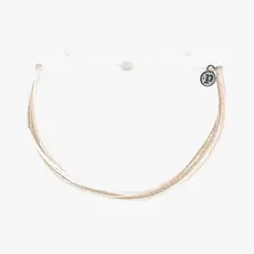 PuraVida Pura Vida White Sands Anklet