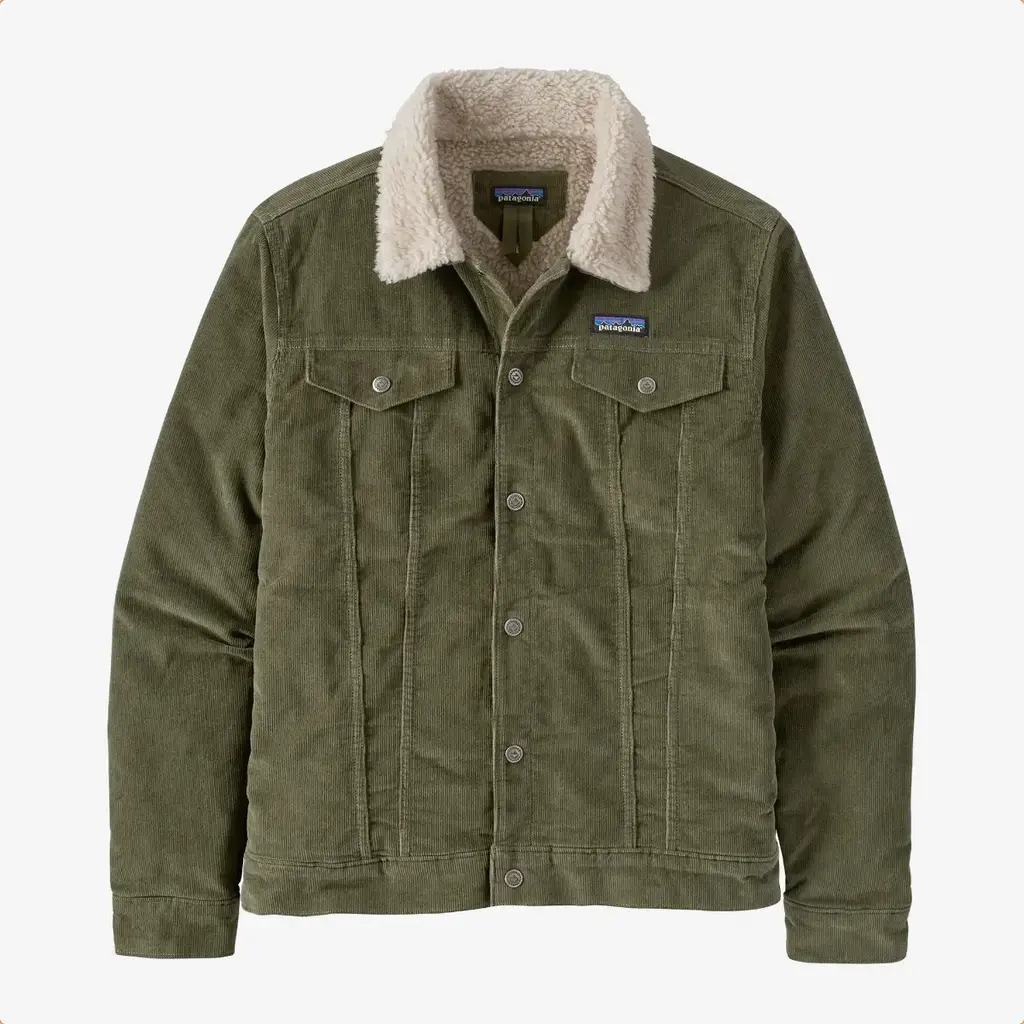 Patagonia Patagonia Men's Pile-Lined Trucker Jacket Basin Green