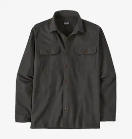 Patagonia Patagonia Men's Long Sleeved Organic Cotton Midweight Fjord Flannel Shirt Forge Grey