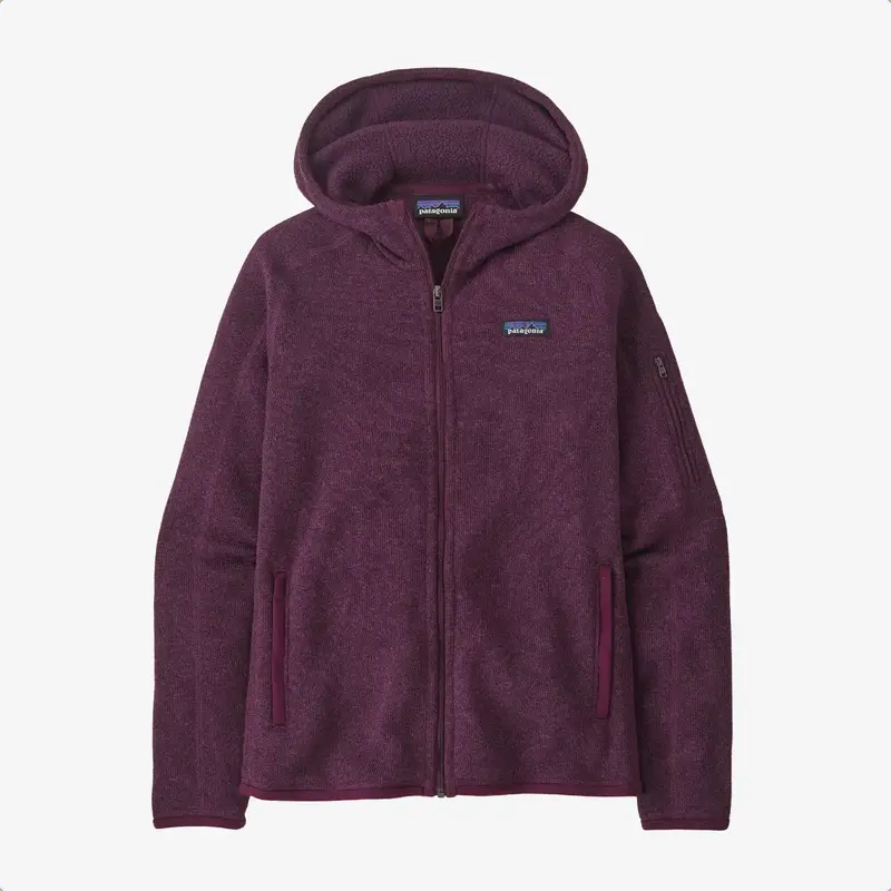 Patagonia Patagonia Women's Better Sweater Fleece Hoody Night Plum