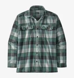 Patagonia Patagonia Men's Long Sleeved Organic Cotton Midweight Fjord Flannel Shirt Guides Nouveau Green
