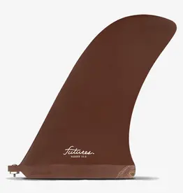 Futures Futures Rudder 10" Fin Burgundy
