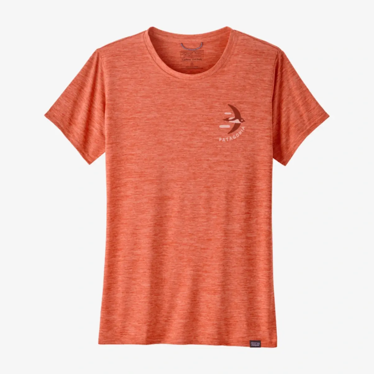 Patagonia Women s Capilene Cool Daily Graphic Shirt Lands M Granite Swift Pimento Red X Dye