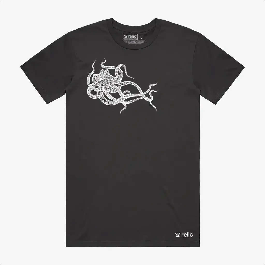 Relic Relic Octopus Tee Harbor Black