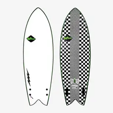 Softech Softech Kyuss Fish 5'8" Soft Surfboard Checkered