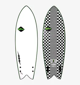 Softech Softech Kyuss Fish 5'8" Soft Surfboard Checkered