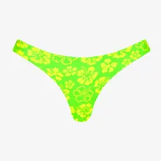 Kulani Kinis Kulani Kinis Minimal Full Coverage Bikini Bottom Aloha Lime