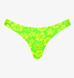 Kulani Kinis Kulani Kinis Minimal Full Coverage Bikini Bottom Aloha Lime