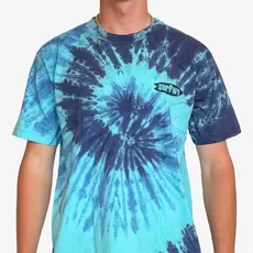 Surfari Surfari G-Town Stealie Tie Dye Tee Blue Lagoon