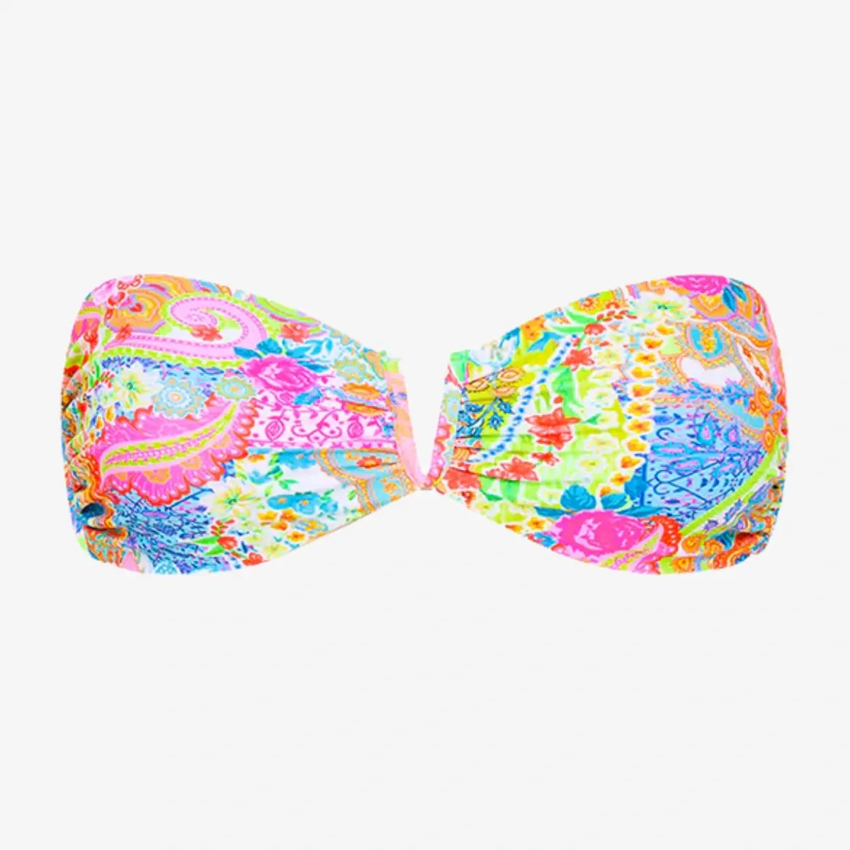 Kulani Kinis Bandeau Top size small NWOT Kulani Kinis Twist Bandeau Bikini Top - | Sand Surf Co  main image 4