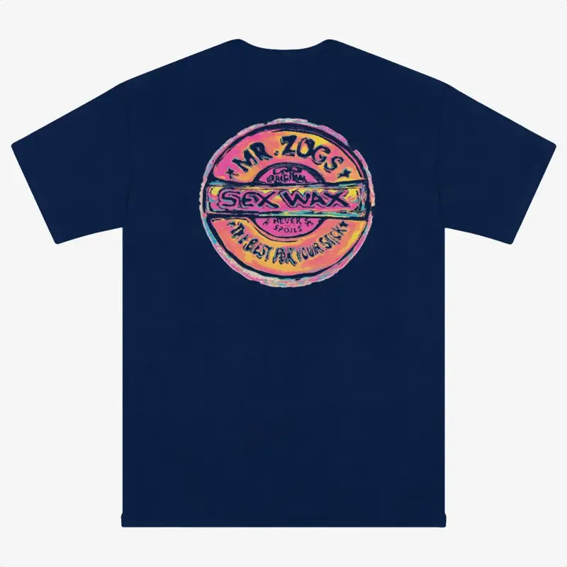 Sex Wax Van Zogh T-shirt Navy