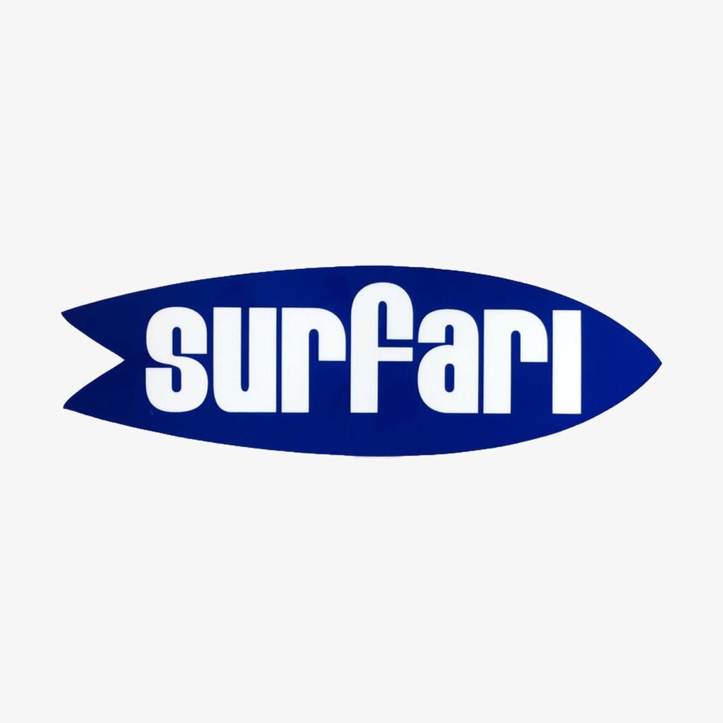 Surfari Surfari Logo Sticker 7"