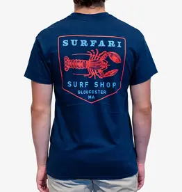 Surfari Lobster T-shirt Navy
