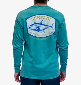 Surfari On The Hunt L/S T-shirt Aqua